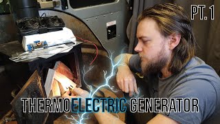 Building My Own Thermoelectric Generator For Winter  Vanlife Projects [upl. by Lyle456]