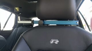 Headrest Camera GoPro Mount [upl. by Atirb179]