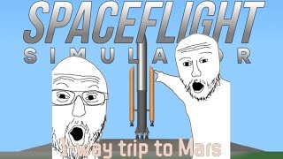 Landing on Mars in Spaceflight Simulator [upl. by Rist]