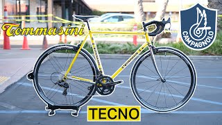 Shop Builds Tommasini Techno w Campagnolo Record [upl. by Suirrad531]