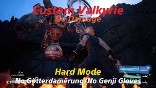 FFVII Rebirth  Custom Valkyrie Hard No DamageNo Genji GlovesNo Götterdamërung [upl. by Tarah]