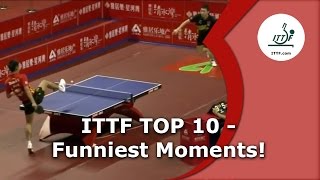 Table Tenniss 10 Funniest Moments [upl. by Nikki]