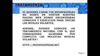 Miodesopsias  Causas y tratamiento para las miodesopsias [upl. by Regnig]