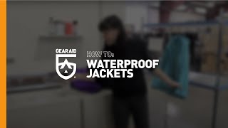 How to Waterproof a Jacket with Revivex Water Repellents [upl. by Taryn]