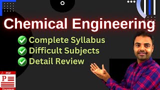 Chemical Engineering Course Details in Hindi Syllabus All Subjects 1st Year to 4th Year [upl. by Ballou]