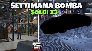 SETTIMANA BOMBA SCONTI E SOLDI X3 FANTASTICI  AGGIORNAMENTO SETTIMANALE GTA ONLINE [upl. by Eki]