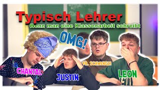 Typisch Lehrer wenn man eine Klassenarbeit schreibt Tobiifh [upl. by Penelopa]