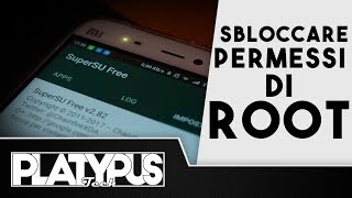 Tutorial  Sbloccare PERMESSI di ROOT [upl. by Nnuahs]