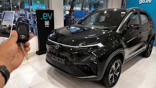 2024 Tata Nexon EV DARK Edition Launched  465 km Range  New Interiors  Review [upl. by Sill136]