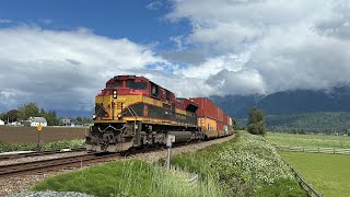 PURE KCS Again CPKC 149 Intermodal  Rosedale BC 25MAY24 KCS SD70ACe 4178 Leading [upl. by Addiel]