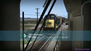 CSX 8888 Incident audio with runaway theme [upl. by Brandea210]