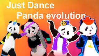 Just Dance  Panda evolution [upl. by Hploda]