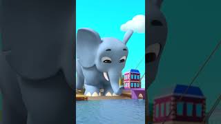 Giant Animals Everywhere  Morphle Fun Cartoons shorts morphle [upl. by Aihsinyt]