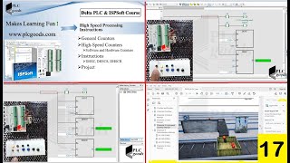 Delta DVP PLC ISPSoft  Programmingsimulating high speed counter amp interrupt commands with EasyPLC [upl. by Akiehsat]