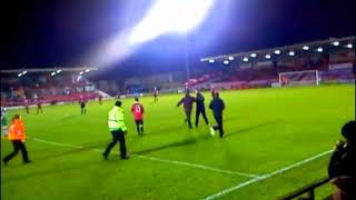 Cork City  Bohemians Fans Clash In Ugly Scenes  Irish Football Hooligans Ireland [upl. by Lulu]