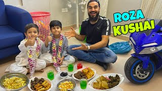 Abdul kabeer ki roza kushai 😍 Pehla roza rakha aaj [upl. by Yehsa99]