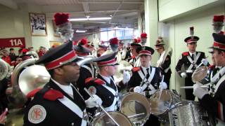 Ohio State Marching Band Enters Skull Session 11 23 2013 vs IN [upl. by Hulton695]