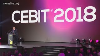 CEBIT 2018 Eröffnung Highlights und DigitalTrends [upl. by Yelhsa]