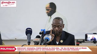 Bredoumy Soumaïla PDCIRDA‘’le péage de Bassamle gouvernement n’a pas pitié des ivoiriens‘’ [upl. by Paresh]