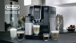 Delonghi Dinamica Ecam 35055B Coffee Machine  Latteholic [upl. by Halyk]