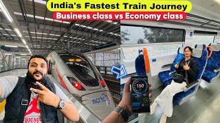 India’s Fastest Rapid Rail Business Class Journey  Ye apne India ka Bullet Train hai  New India [upl. by Juliette]