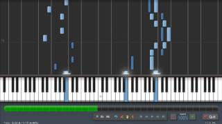 Hometown Domina Legend of Mana  Piano Synthesia [upl. by Kendra]