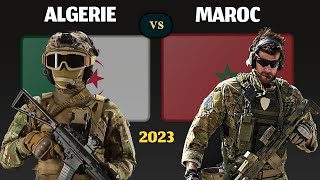 Algérie vs Maroc en 2023  Comparaison des capacités militaires [upl. by Coh]