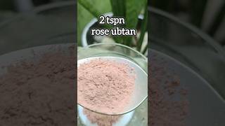 DIY Face pack for oily skin Rose Ubtan Face PackMiss Blissful youtube shorts viralshort viral [upl. by Acinhoj]