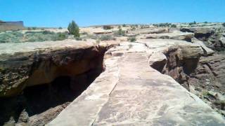 Walking across Musselman Arch [upl. by Ynetsed]