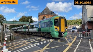 Whyteleafe Level Crossing 08102024 [upl. by Blaze380]