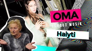 Oma schaut Musik  Haiyti [upl. by Ylrebmi]