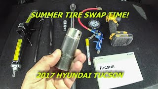 SummerWinter Tire Swap Howto Easy and Simple instructions [upl. by Bergeron316]