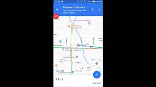 Mengukur Jarak Dengan Google Maps di Android [upl. by Abbey230]