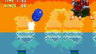 Sonic 3 amp Knuckles Hack Boss AIZ1 [upl. by Zulema946]