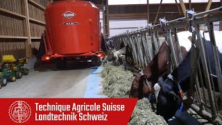 Test de la remorque mélangeuse Kuhn «Profile 182 DM» [upl. by Annahpos]