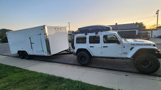 Initial Review  2024 Carson Racer Enclosed Trailer 18x85 with dual 5200lb axles [upl. by Yras]