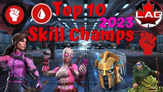 Top 10 Best Skill Champs In Game My Opinion In 2023  Marvel Contest of Champions [upl. by Ignacius]