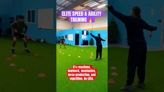 SPEED amp AGILITY drills for ELITE soccer change of direction Athlete Speed Training shorts [upl. by Florance40]