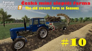 LISOVÁNÍ SLÁMY  NOVÝ ZETOR 3011  Česká mini slepičí farma I FS19 se seasons módem 10 [upl. by Trever]