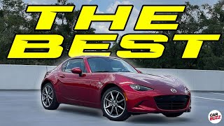 2023 Mazda MX5 Miata RF Test Drive Review Still The ULTIMATE Sports Car [upl. by Eniffit]