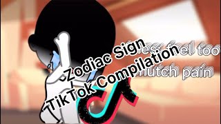 Zodiac signs TikTok compilation  Gacha LifeClub  Not My Vids [upl. by Carmita]