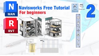 2 Navisworks 2025 Tutorial Navigation basics ✅ كورس نافيس ورك [upl. by Aniluap467]