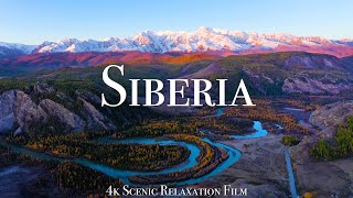 Siberia 4K  Scenic Relaxation Film With Calming Music [upl. by Arrac904]