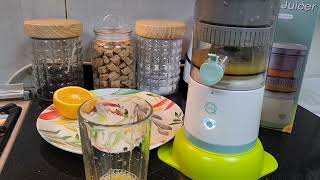 Electronic Citrus juicer hand free portable USB charging powerful best electric juicer Review [upl. by Bigler]