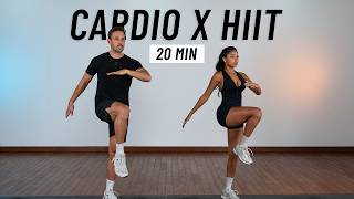 20 MIN INTENSE HIIT WORKOUT  ALL STANDING  Full Body No Equipment No Repeats [upl. by Enelaj207]