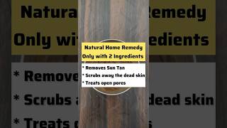 How to REMOVE SUNTAN AT HOME 🌞 Remove suntan with ONLY WITH 2 INGREDIENTS suntan youtubeshorts [upl. by Portwin]