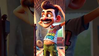 ഷുക്കൂർ സുന്ദരനാ  Shukkuru Sundharana Animated Album Song  ai generativeai animation song [upl. by Lennor]