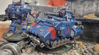 Four way free for all Warhammer 40k battle report [upl. by Yevoc466]