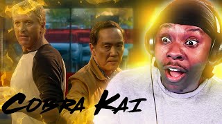 JOHNNY amp CHOZEN TEAM UP  COBRA KAI S5 Episode 6 Reaction [upl. by Palladin686]