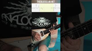 Some ENERGETIC Licks with a FLYING V GUITAR and TABS  DBL 508 shorts [upl. by Hersh]